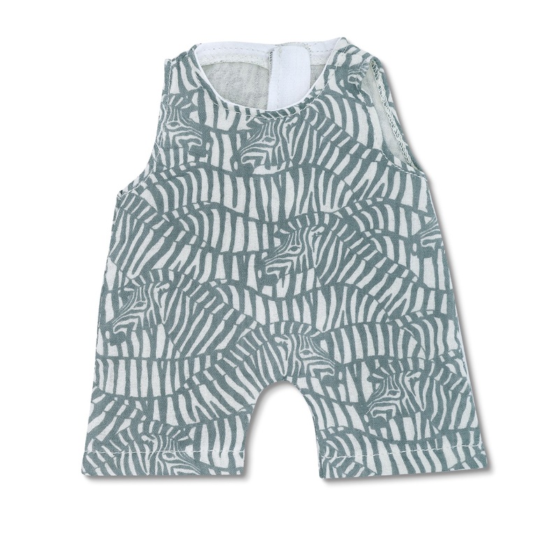 Doll Coverall – Zebra Print|Zebra