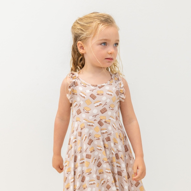 Emma’s Racerback Dress|2 Years|3 Years|4 Years|5 Years|6 Years|7 Years|8 Years|10 Years|9 Years|S’mores