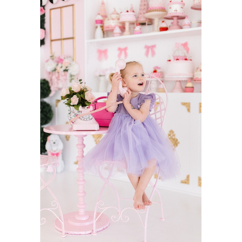 Lavender Shimmer Tutu Dress|6-12M|12-24M|2T|3T|4T|5/6
