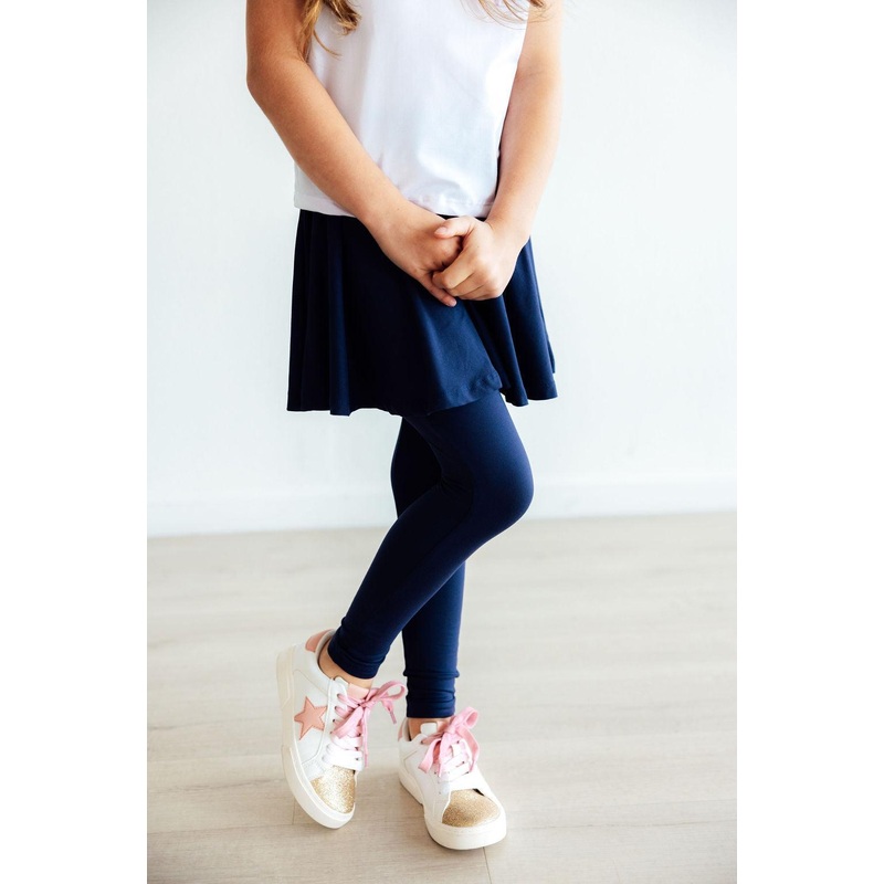 Navy Twirl Skegging|2T|3T|4T|5/6|7/8|9/10