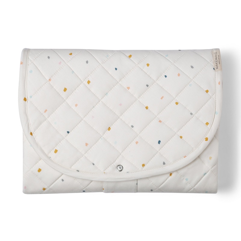 Organic Cotton Portable Changing Mat – Dotty