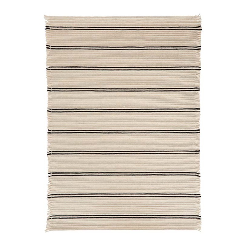 Putki Rug – Offwhite / Black