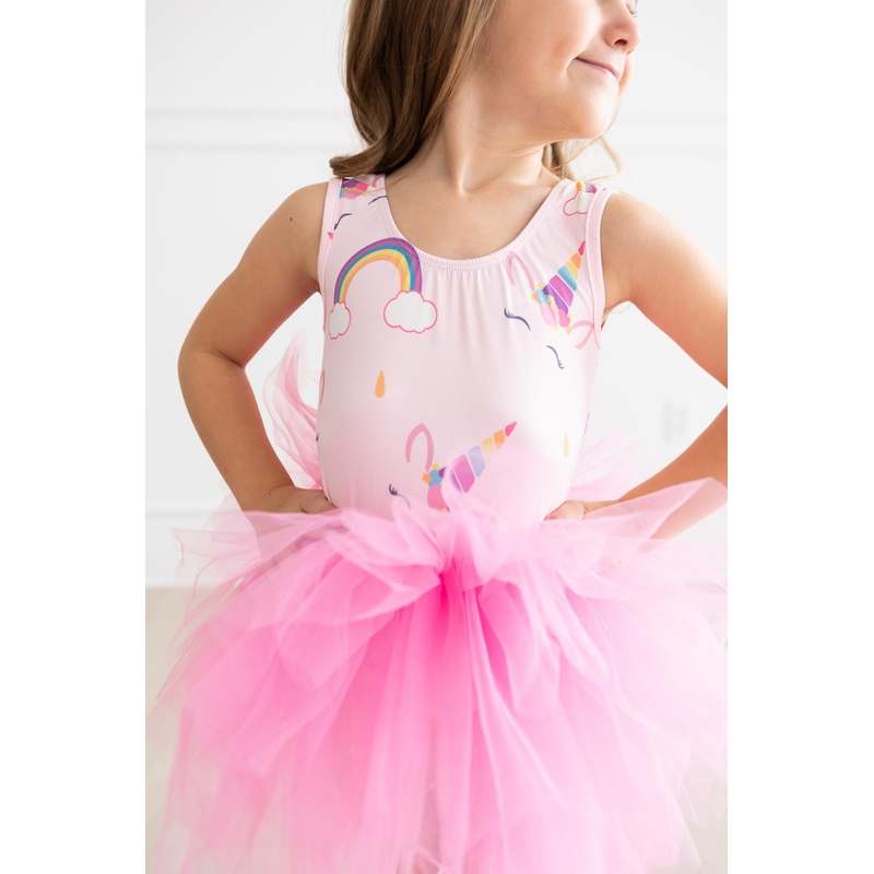 Bubblegum Unicorn Tank Tutu Leotard