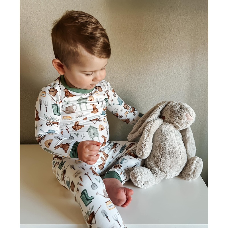 Cottontail Garden 2pc Bamboo Pajama Set