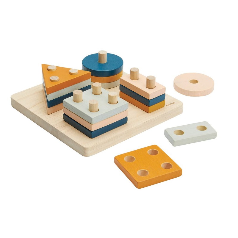 Geometric Sorting Board – Orchard