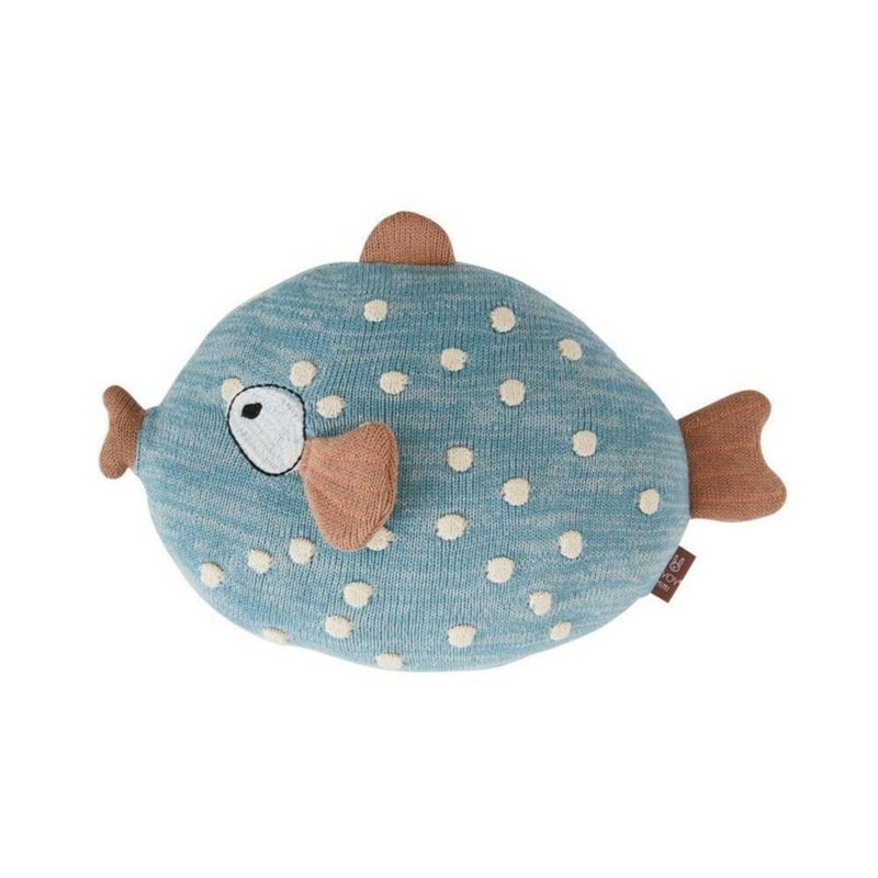 Little Finn Cushion – Blue