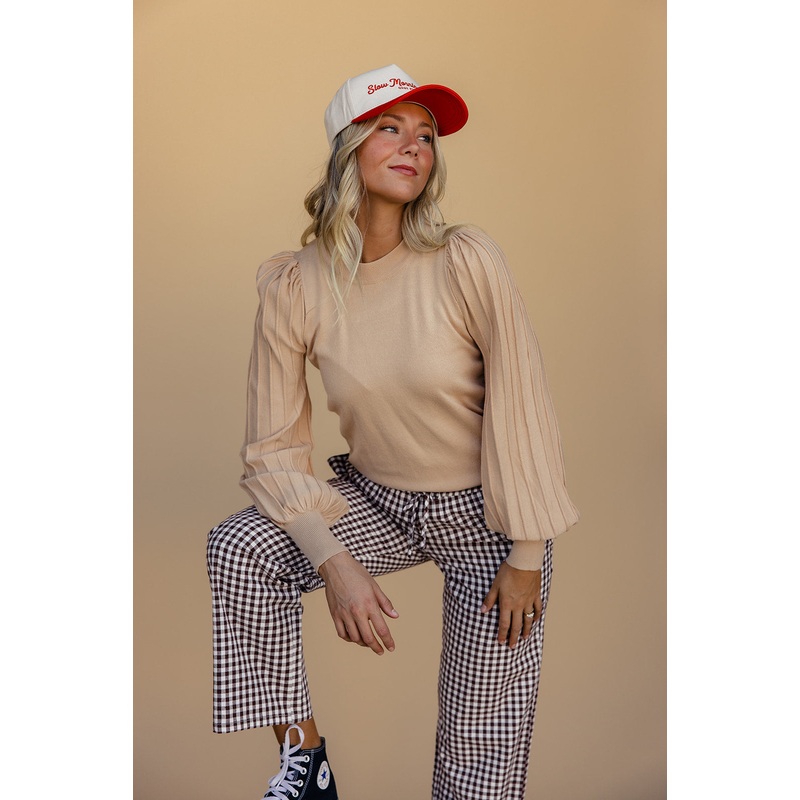 New Beginnings Detail Sweater|Black|Cornsilk|S|M|L