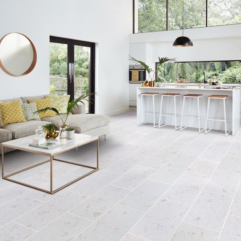 Shell Stone White Limestone Tiles 12×24 Floor and Wall Tile – Belair Collection