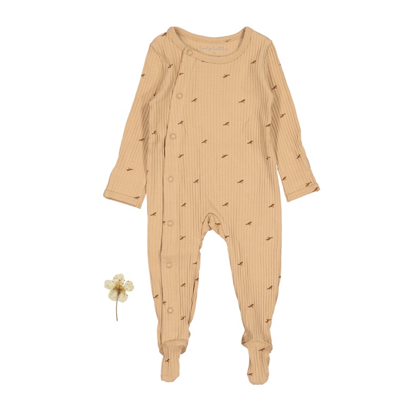 The Printed Snap Romper – Birdsong