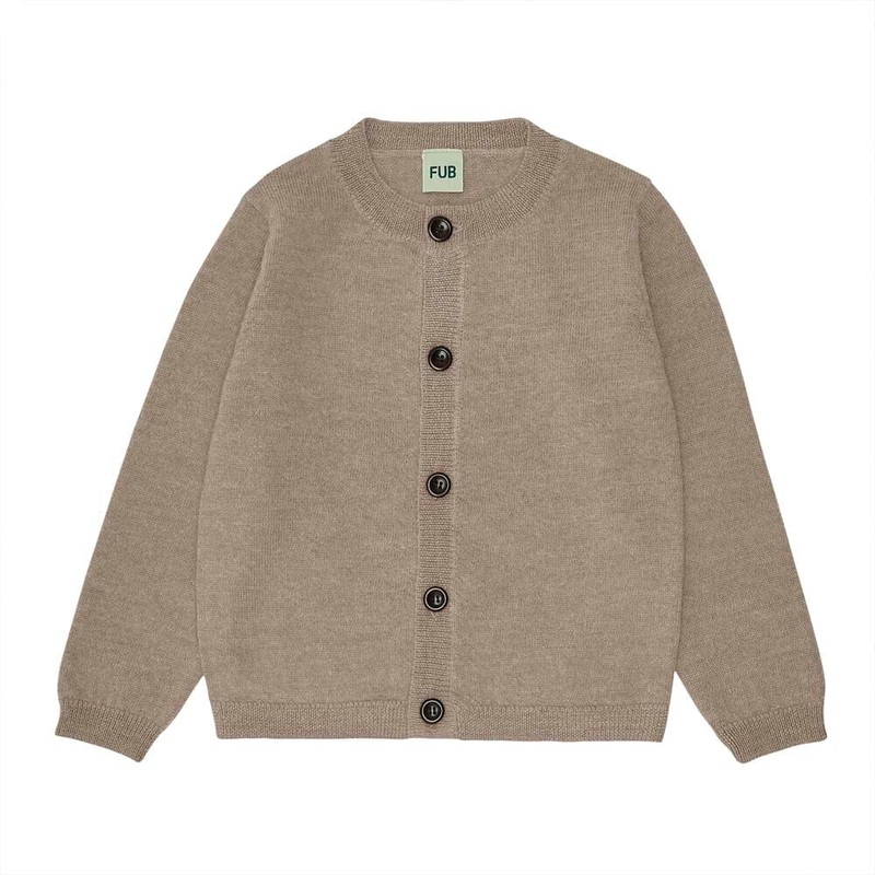 Alpaca Cardigan – Camel Melange