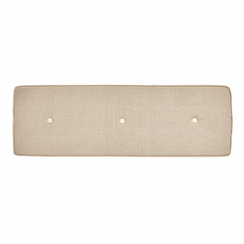 Asa Bench Cushion in Clay Melange