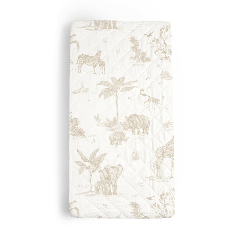 Organic Changing Pad Cover – Safari