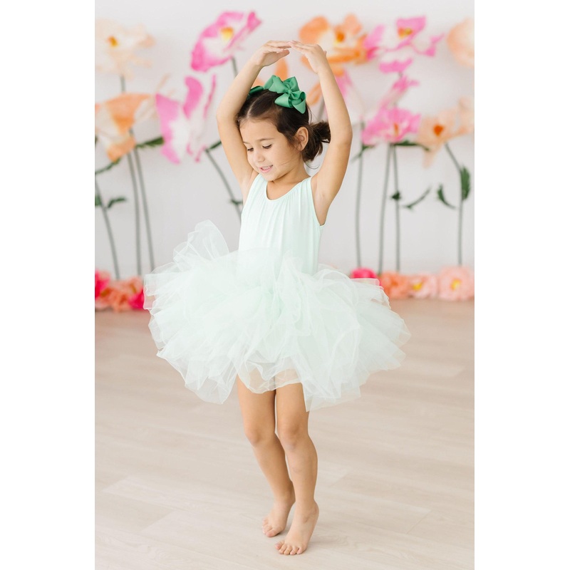 Pastel Green Tank Tutu Leotard
