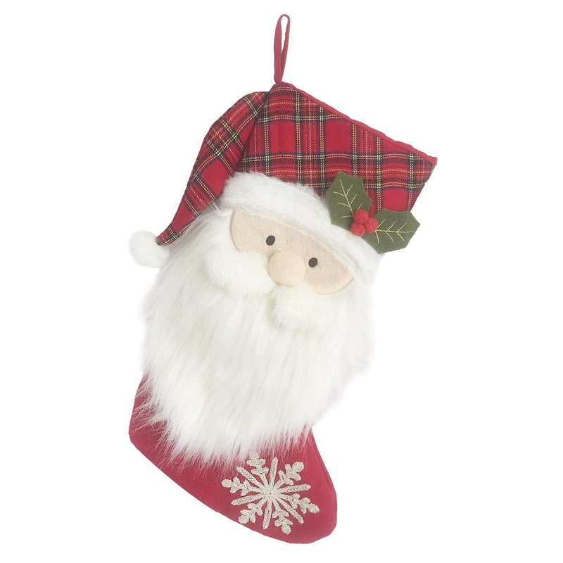 TARTAN SANTA STOCKING