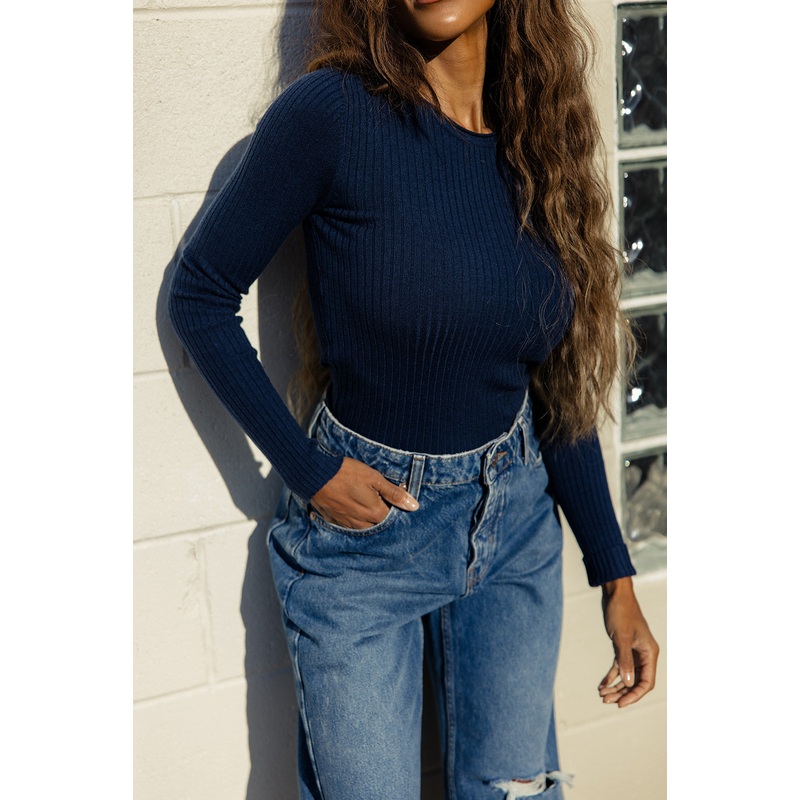 Untouchable Ribbed Long Sleeve