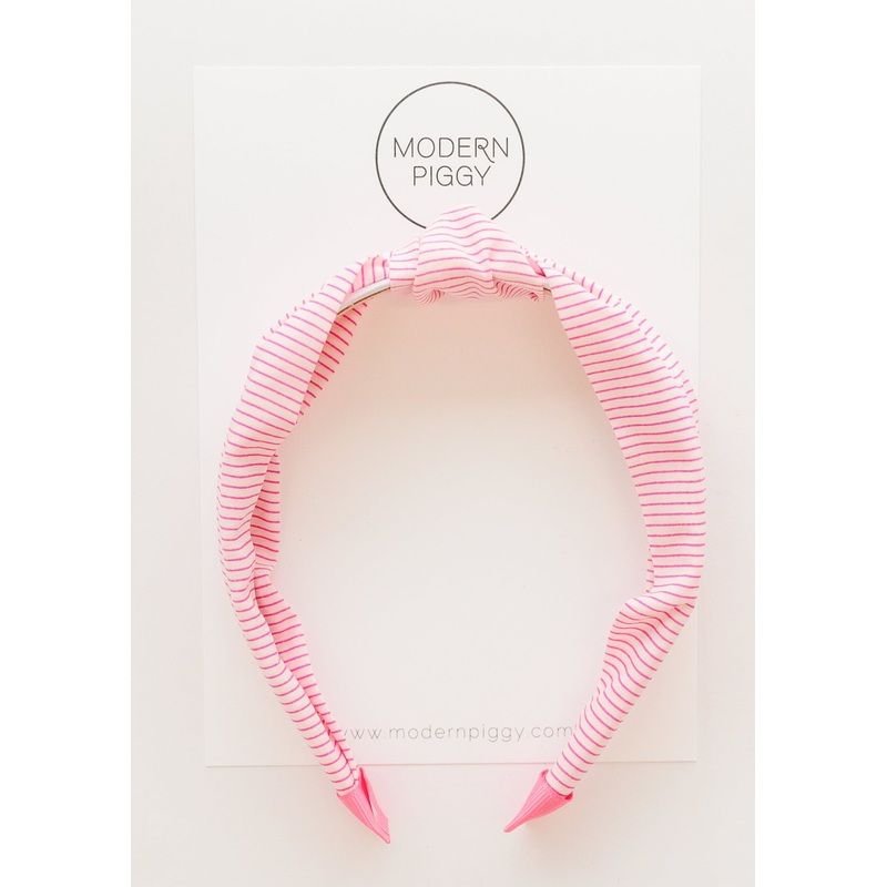 Candy Stripe | Knotted Headband