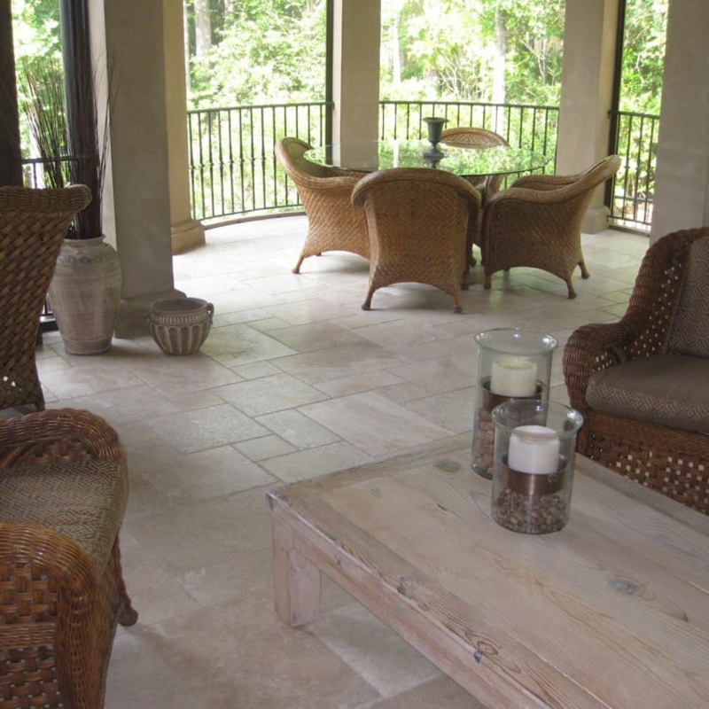 Denizli Beige Travertine Tile Antique Pattern – Livfloors Collection