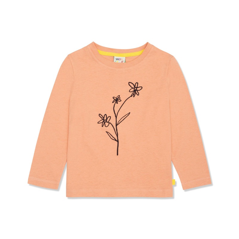 Flower Kid Tshirt|Terracoral/Multi|02Y|03Y|04Y|05Y|06Y|08Y|10Y