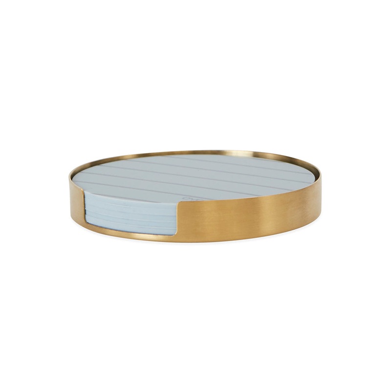 Oka Coaster – Brass