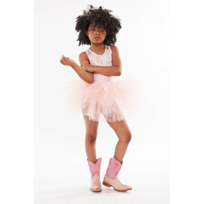 B.A.E. Marble Print Tutu Dress