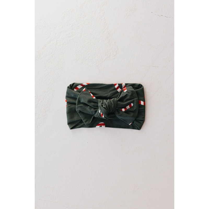 Bamboo Head Wrap | Candy Cane Lane