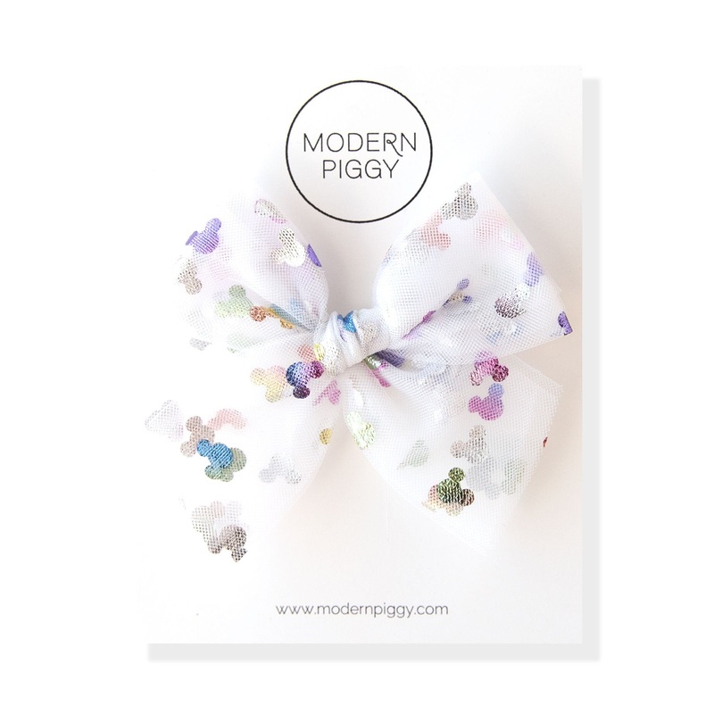 Bibbidi Bobbidi – White | Tulle Bow