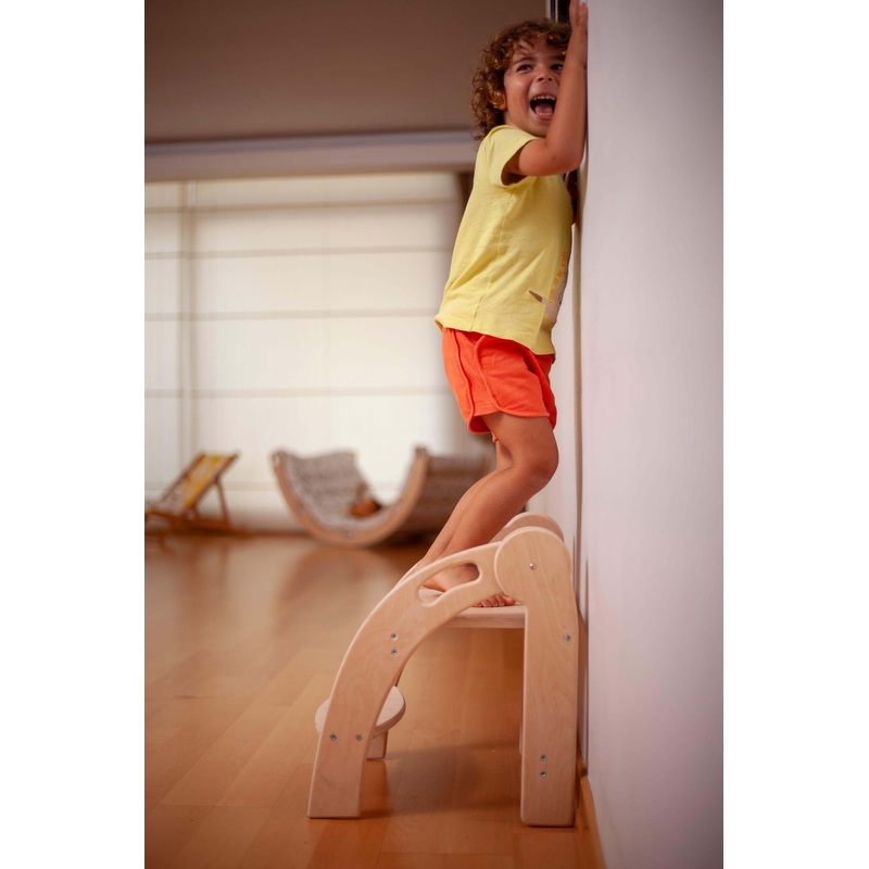 Foldable Montessori Kitchen Step Stool