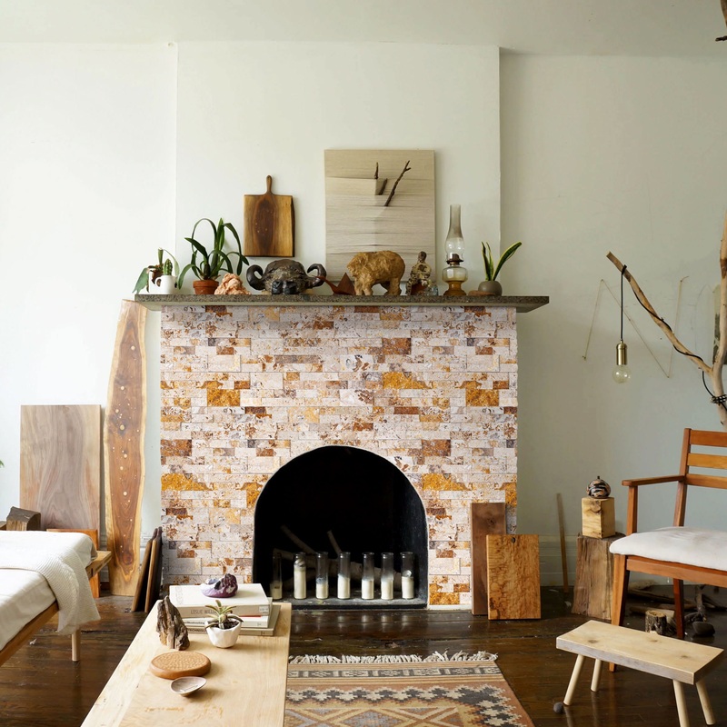 Leonardo Onyx Ledger 3D Panel 6×24 Split-face Natural Travertine Wall Tile – Belair Collection