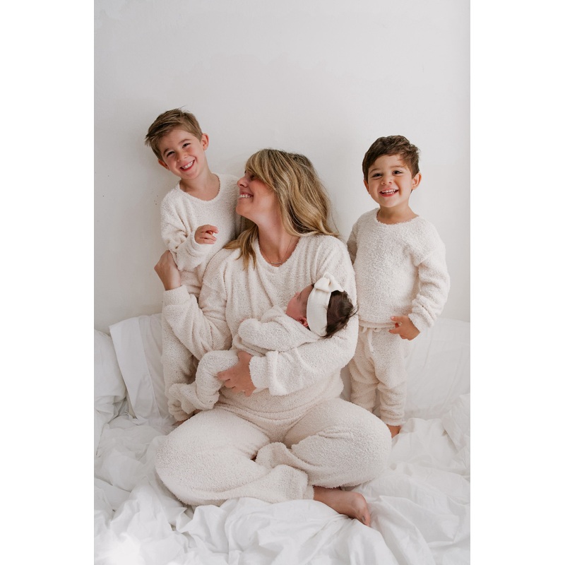 Luna + Luca Cozy Teddy Mama Set