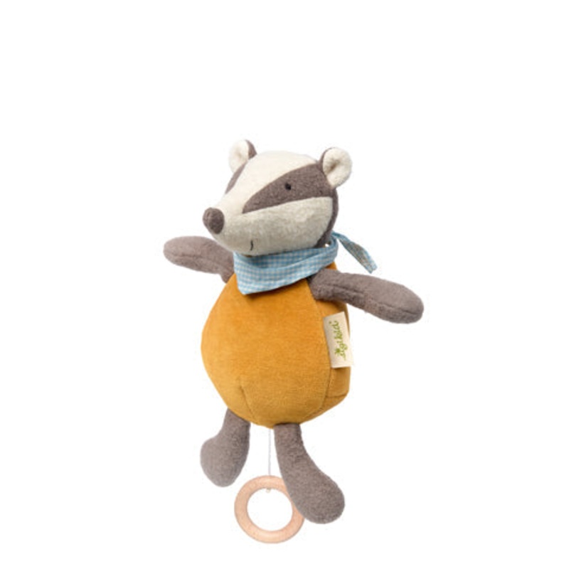 Organic Badger Musical Toy