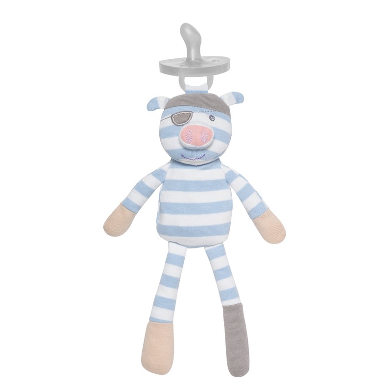 Pirate Pig – Pacifier Buddy