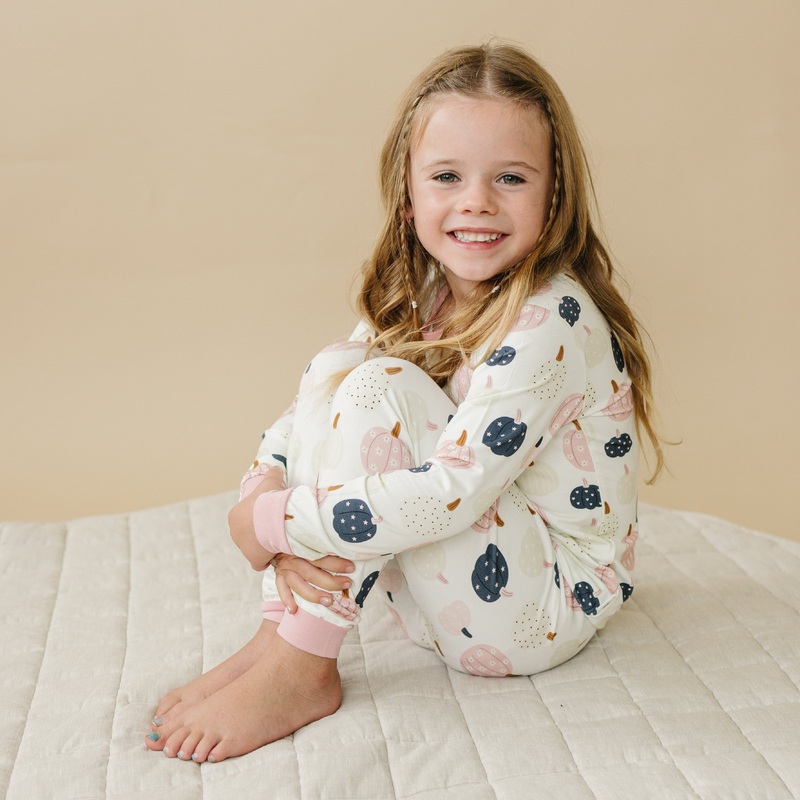 Pretty ‘n Pumpkin 2pc Bamboo Pajamas