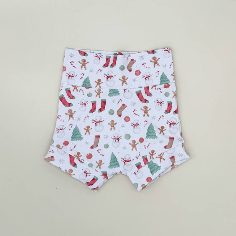 Snowman Doodle Shorties (Matching)
