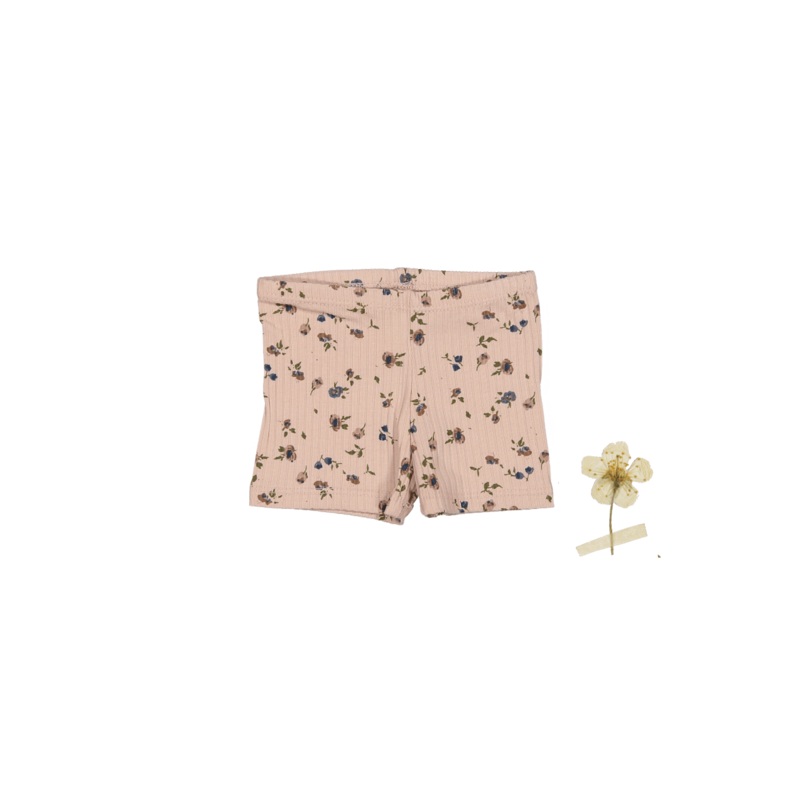 The Printed Short – Floral Blush