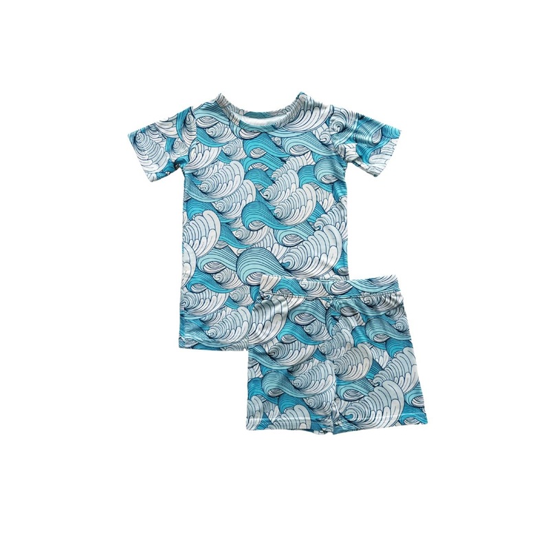 Bamboo Shorts Set | Delmar|2T|3T|4T|5T|6-7Y|8-9Y