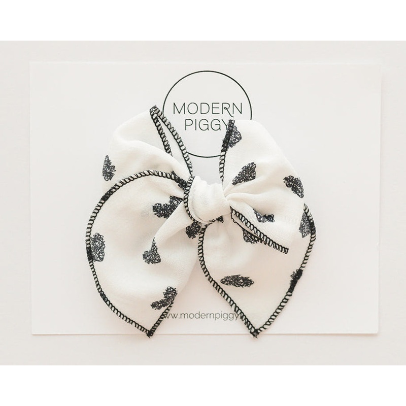 Be Mine | Petite Party Bow|Alligator Clip|Nylon Headband