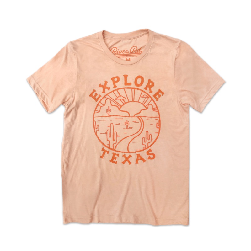 Explore Texas | Peach|S|M|L|XL|XXL