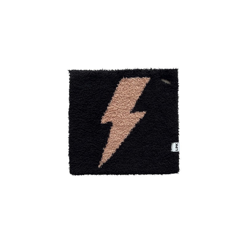 Lightning Bolt Plush Lovey | Mocha