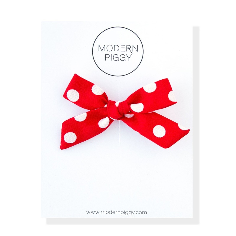 Minnie’s Polka Dot | Hand-tied Bow