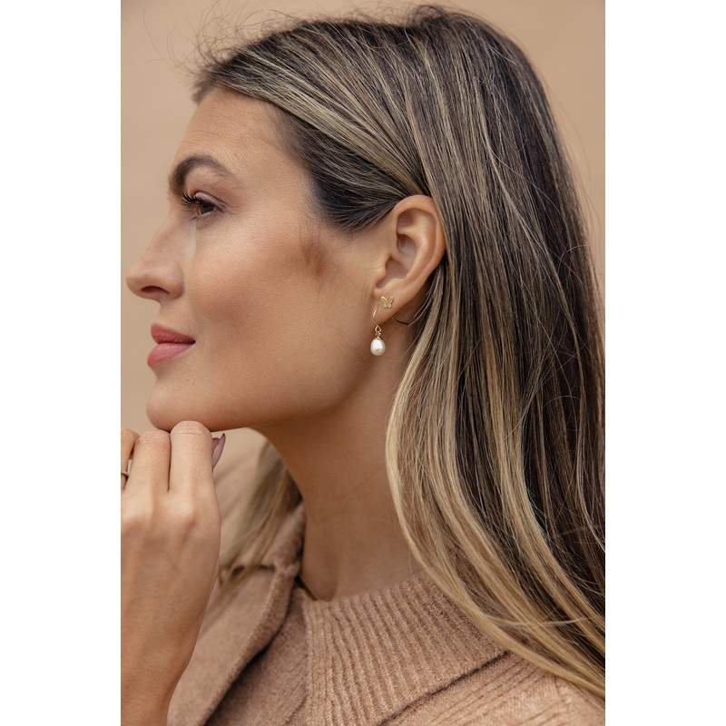 ROOLEE New Sun Pearl Earrings