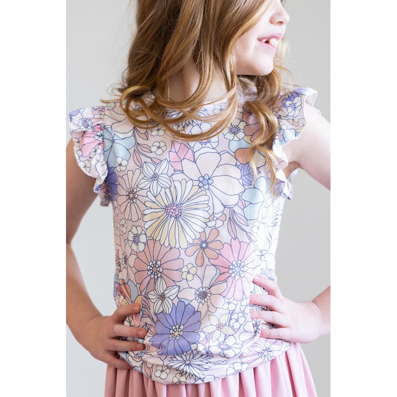 SALE Sweet Escape S/S Ruffle Tee