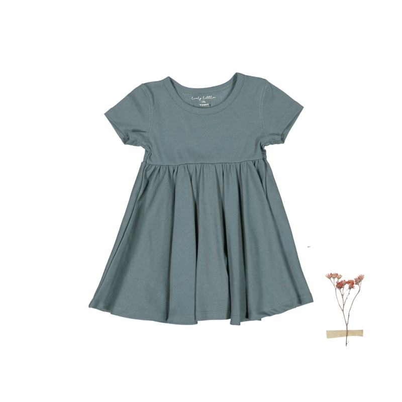 The Short Sleeve Dress – Fern|18m|24m|3y|4y|6y|8y