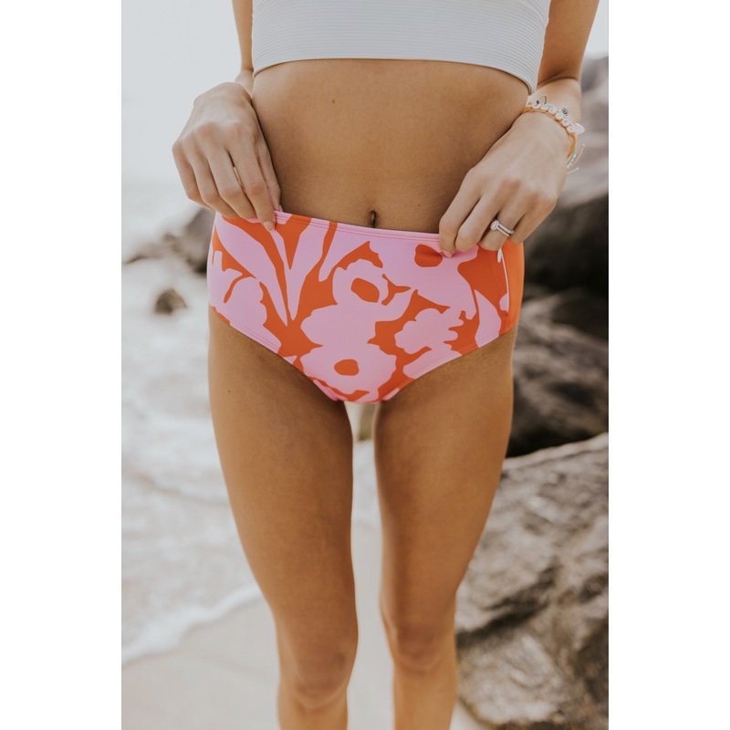 Ava Zip Pocket Bottom|Tomato|XS|S|M|L|XL