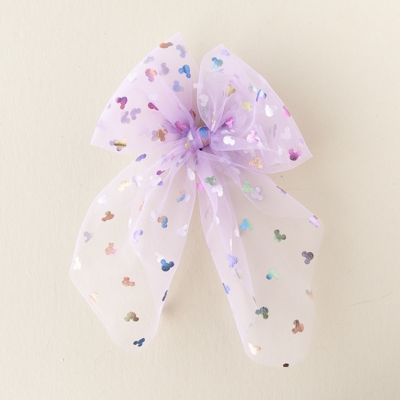 Bibbidi Bobbidi – Purple | Tulle Statement Bow