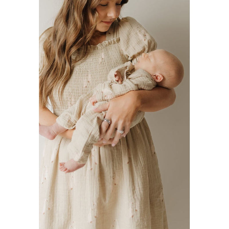 Long Sleeve Muslin Romper | Silly Goose