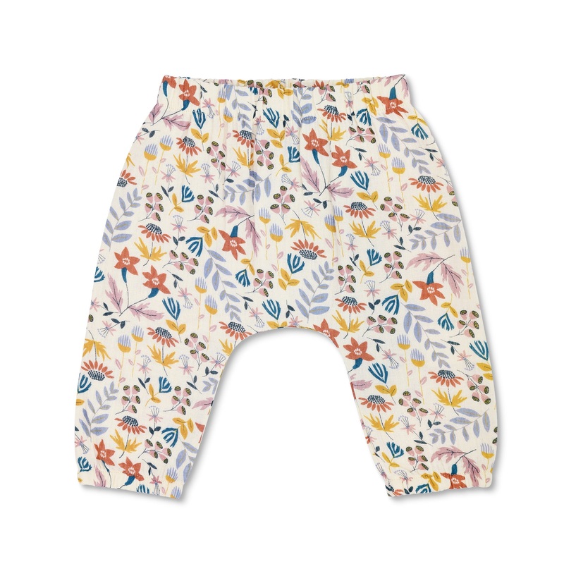 Muslin Pants – Earthtone Floral