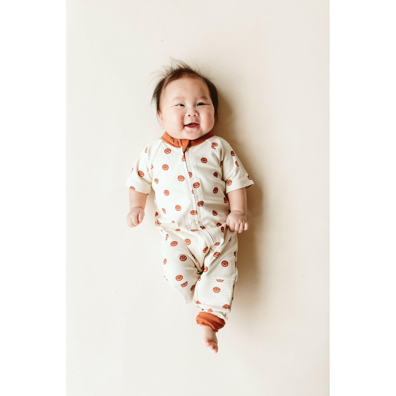 S/S ZIPPER ONEPIECE | HAPPY DOT