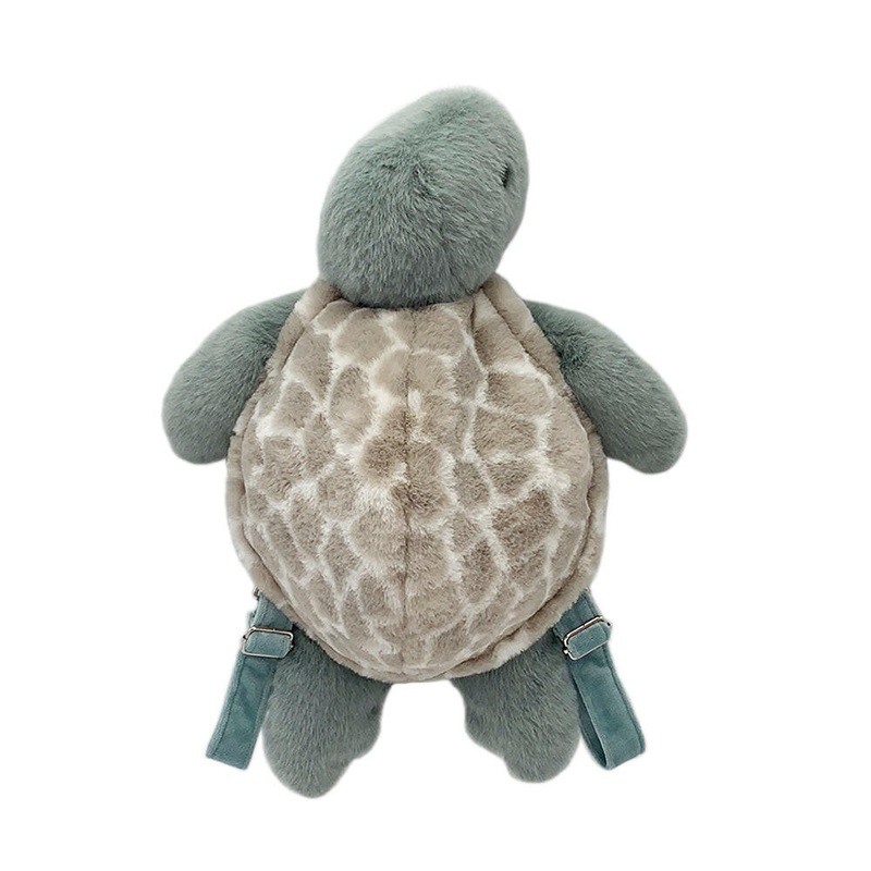 ‘Taylor’ Turtle Plush Backpack