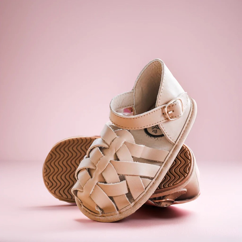 The Ella Sandal|Nude|Pearl Pink|2 (Original Non-Slip Soft Sole)|3 (Original Non-Slip Soft Sole)|4 (Original Non-Slip Soft Sole)|5 (Barefoot Sole)|6 (Barefoot Sole)|7 (Barefoot Sole)|8 (Barefoot Sole)|9 (Barefoot Sole)|10 (Barefoot Sole)|11 (Barefoot Sole)