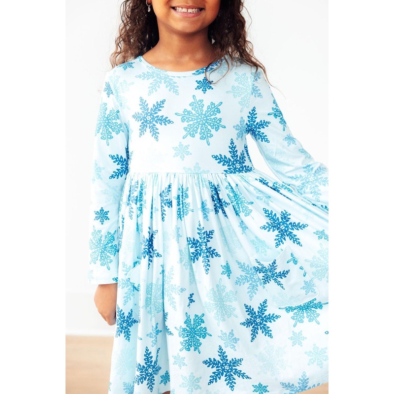 Winter Wonderland L/S Pocket Twirl Dress